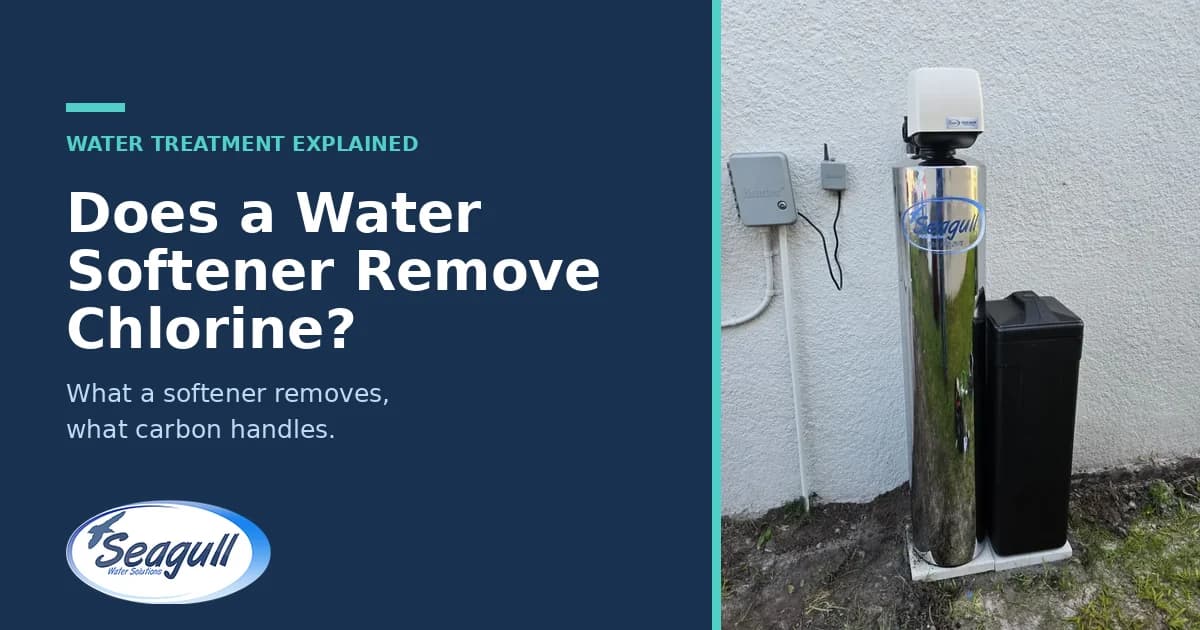 Does a Water Softener Remove Chlorine?