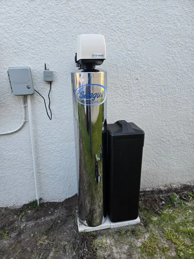 Example of a Seagull Water Solutions city-water treatment installation