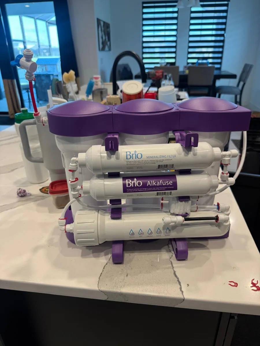 Seagull Water Solutions alkaline reverse osmosis drinking water system installed under a kitchen sink in Orlando, FL